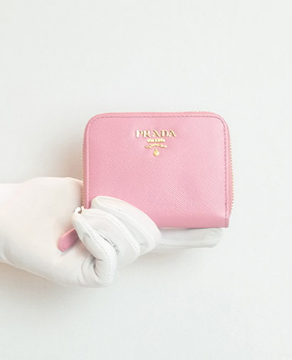 Prada Zip Around Wallet, front view